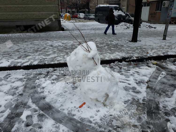 8 см. сняг падна в Кърджали, най-много валя в Ардино