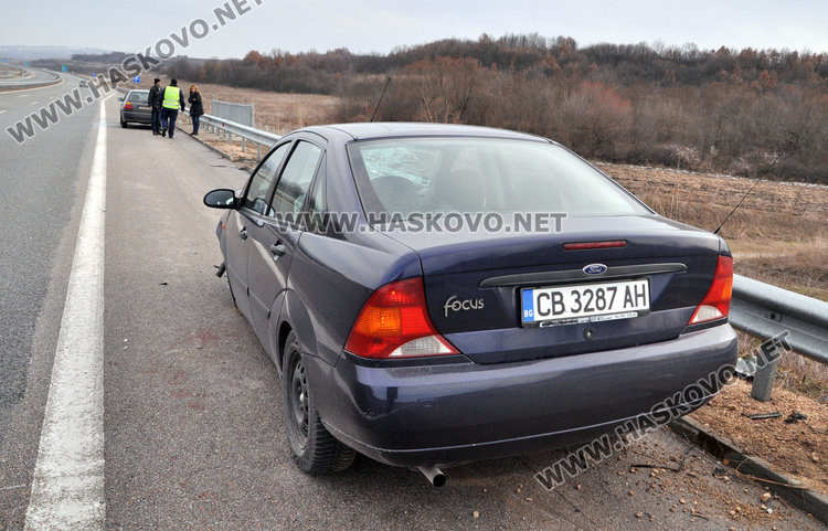 Двама полицаи ранени при катастрофа с кола на Съдебна охрана на магистралата