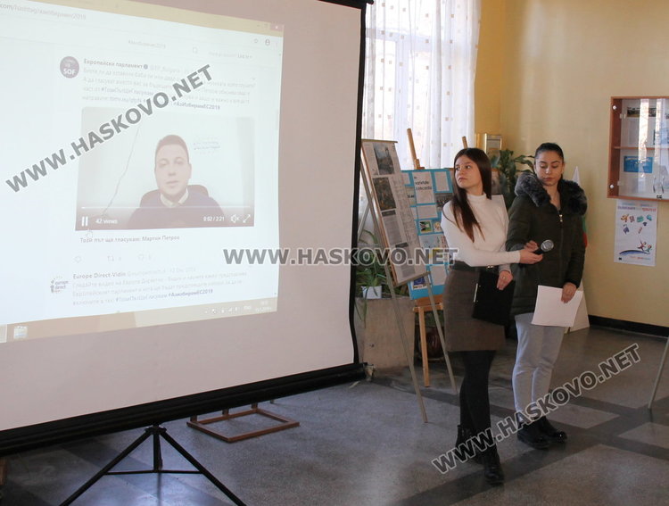 „Този път ще гласувам“ – инициатива на ПМГ „Иван Вазов“, училище-посланик на ЕП