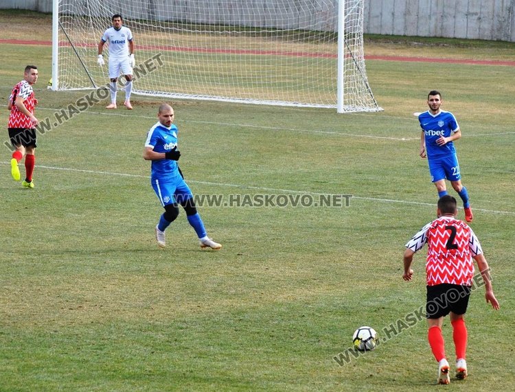 ФК „Хасково” с поражение в контрола срещу „Арда” с 0:3