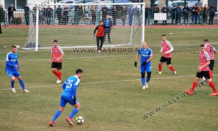 ФК „Хасково” с поражение в контрола срещу „Арда” с 0:3