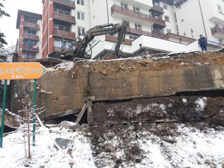 Обезопасиха подпорната стена на Новия център в Смолян