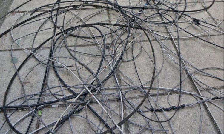 200 м кабел е откраднат в Дебър