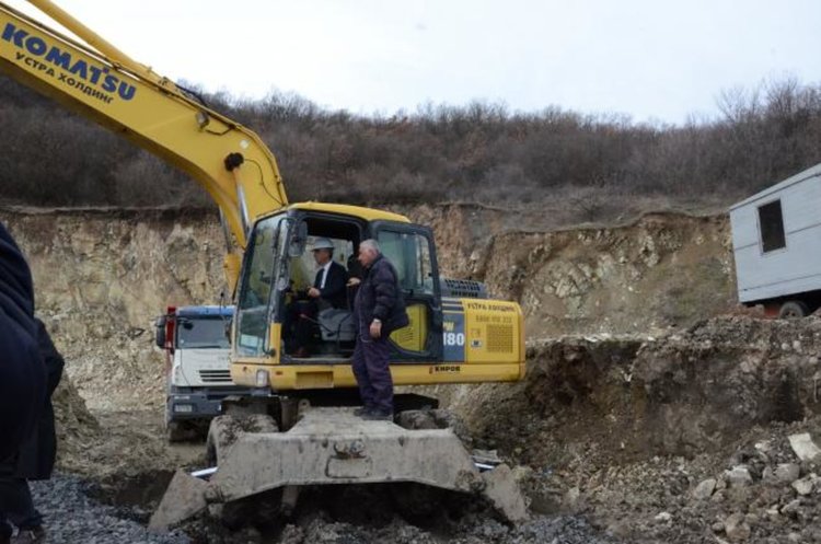 Направиха първа копка на Посетителския център на Перперикон