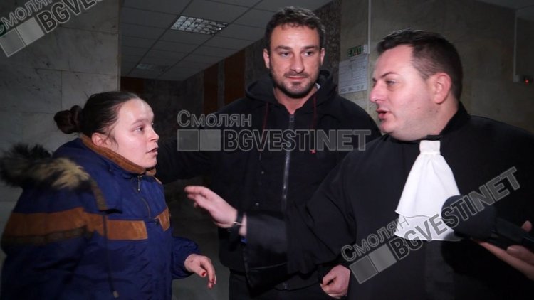 26-годишната Симона отказа да говори пред жерналисти на делото днес в Районния съд в Смолян