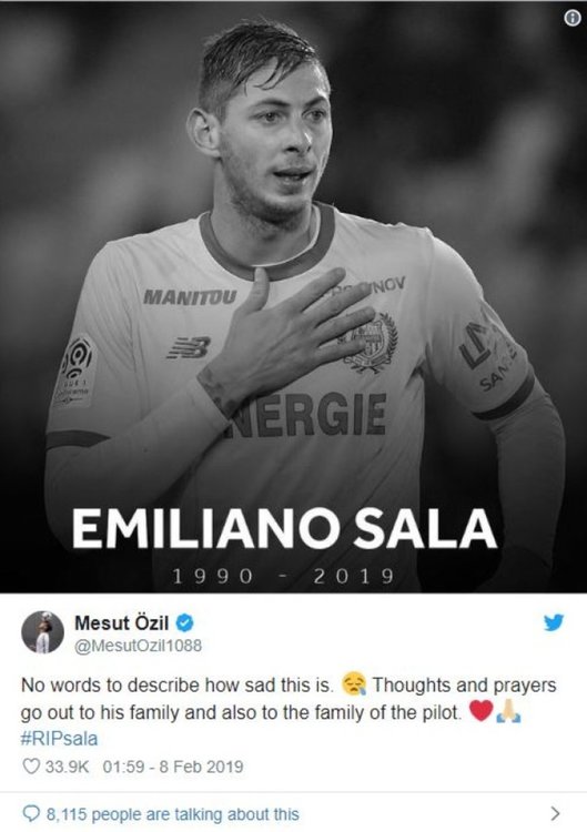 Футболният свят е съкрушен след разпознаването на тялото на футболиста Емилиано Сала