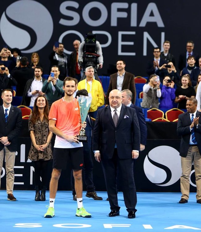  16-ият в света Даниил Медведев е шампионът на Sofia Open 2019