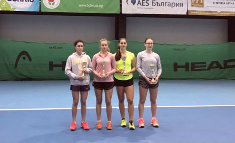 Лилия Димова и столичанка станаха републикански шампионки по тенис