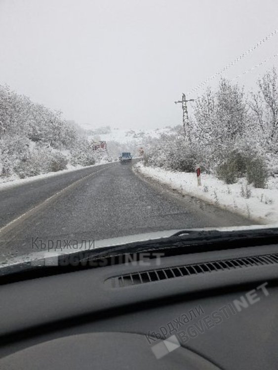  Снежна покривка може да изненада шофиращите за Хасково кърджалийци