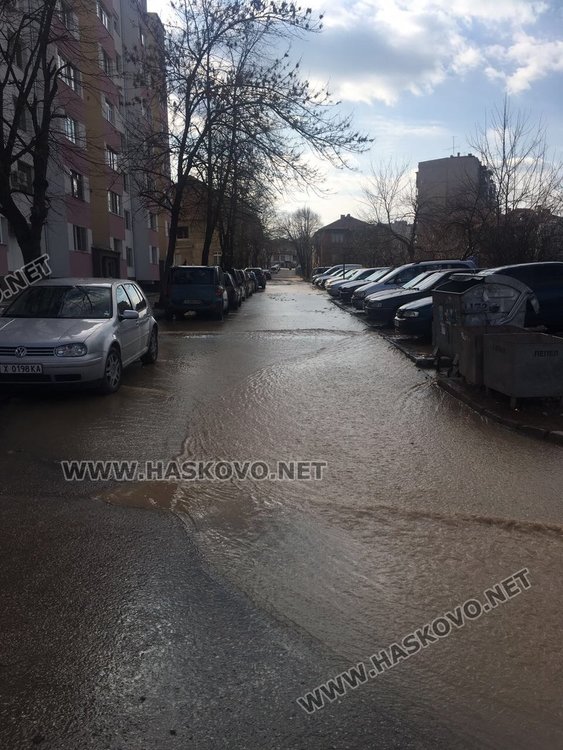 Авария наводни „Илинден”, втори ден безводие в няколко квартала