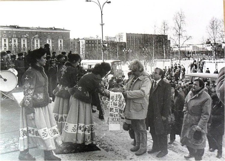 Посрещане на българска делегация
