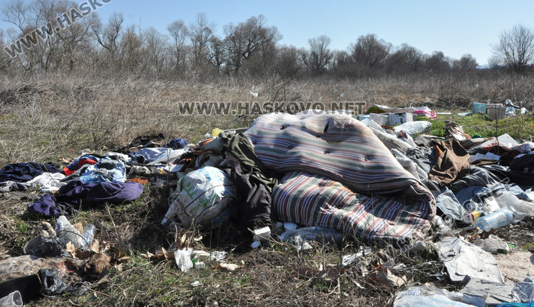 Трупове на кучета, кости и отпадъци гният край река Олудере