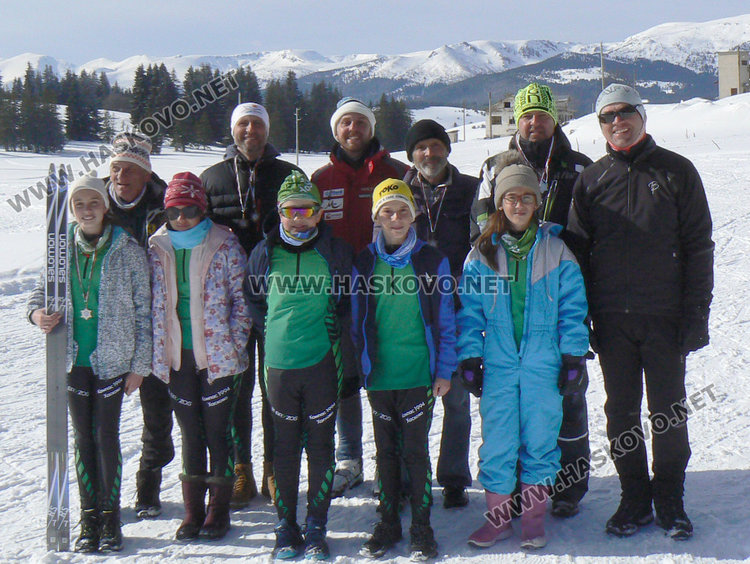 "Компас 1994"  с медали от Държавното по ски-ориентиране