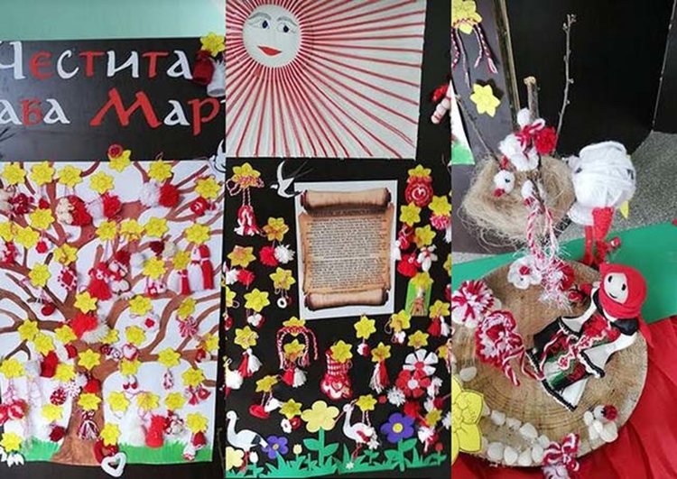 Малчуганите от СУ „Васил Левски“ в Крумовград подредиха мартенички в изложба