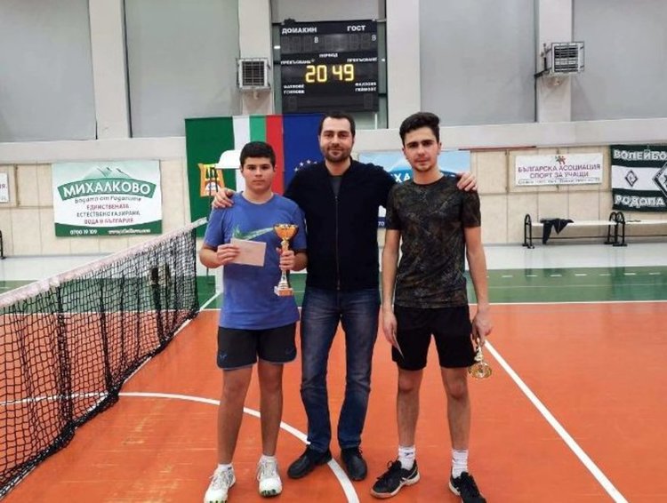 За втора поредна година, Атанас Тунев спечели „Купата на община Смолян” по тенис на корт