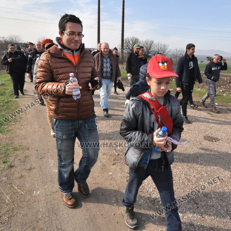 Хасковлии в поход за славната  битка при Клокотница