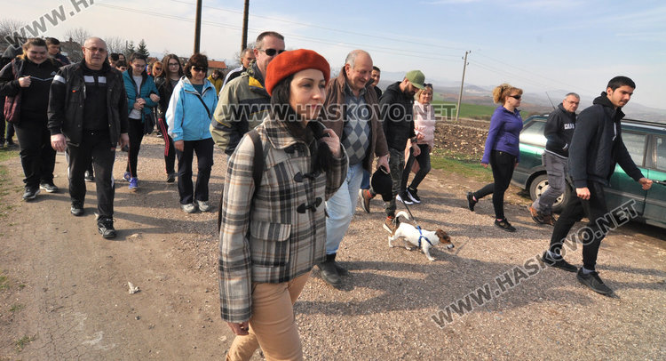 Хасковлии в поход за славната  битка при Клокотница