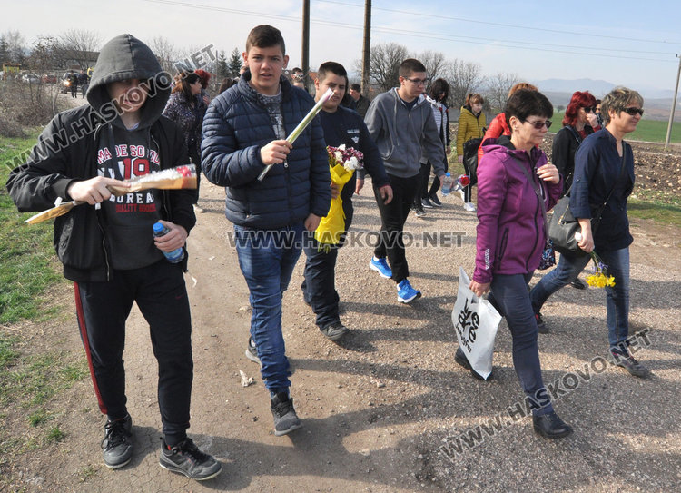 Хасковлии в поход за славната  битка при Клокотница