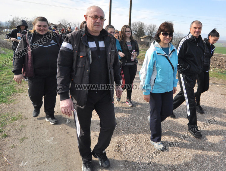 Хасковлии в поход за славната  битка при Клокотница