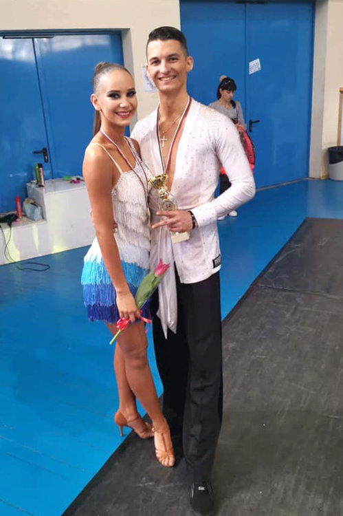 Новата танцова двойка Братан и Калина с първа съвместна титла