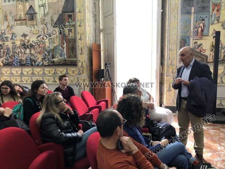 личен архив:Хасковските ученици на бизнес лекция в Аграрния университет