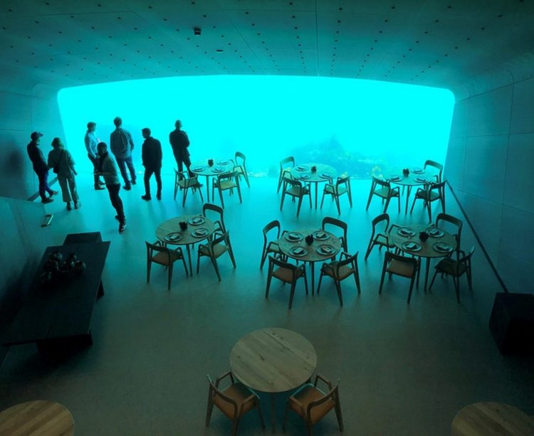 Първият подводен ресторант в Европа се открива в Норвегия