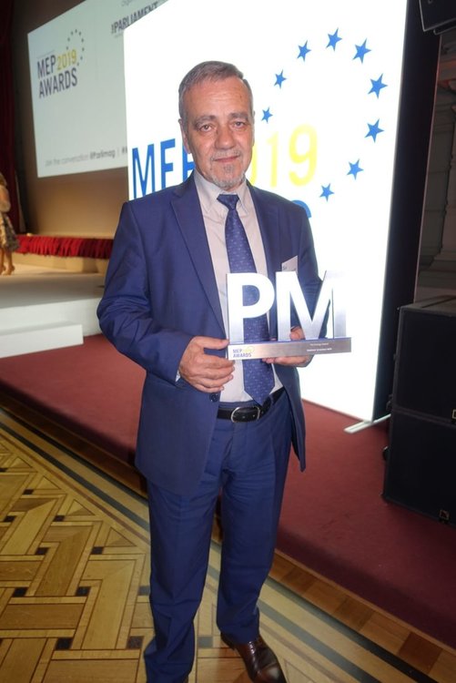 Владимир Уручев - eвродепутат на годината в категория „Енергетика“