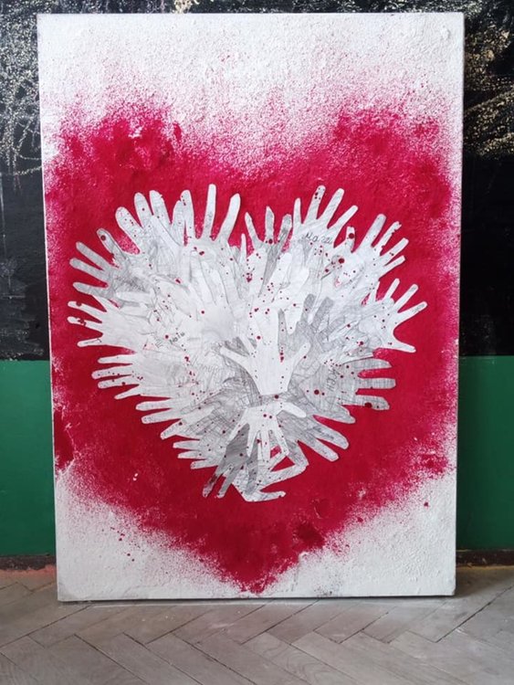 Картината "Сърце" се продава на търг