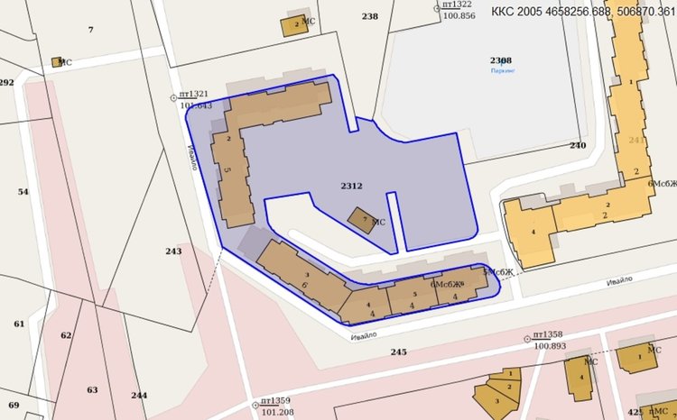 Застрояват след търг междублоково пространство в кв. Каменец