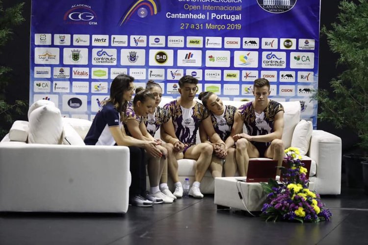 Триумф за Тихомир и Дарина на Световната купа по аеробика в Португалия