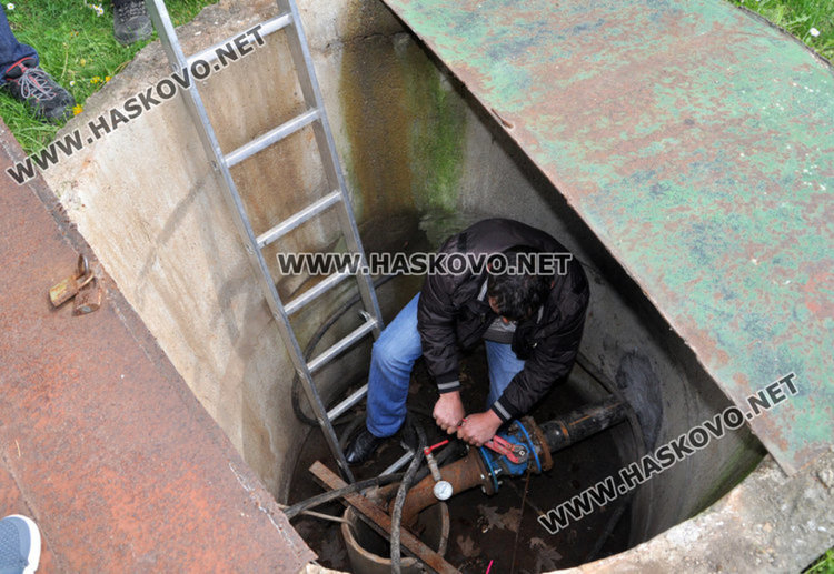 Част от Хасково без вода заради авария
