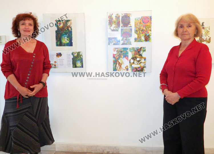 Откриха изложба на баща и дъщеря в димитровградска галерия