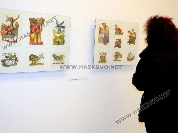 Откриха изложба на баща и дъщеря в димитровградска галерия