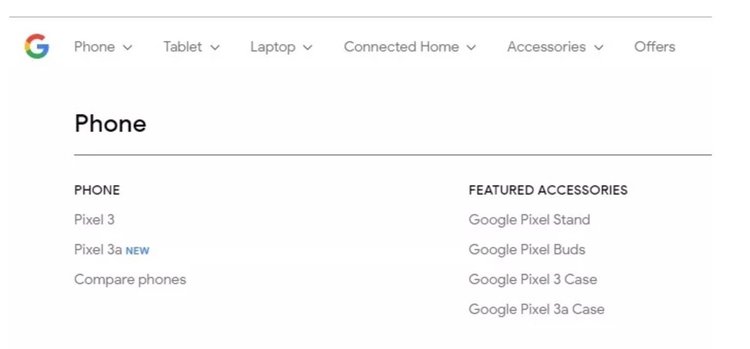 Собственият уебсайт на Google току-що потвърди Pixel 3a