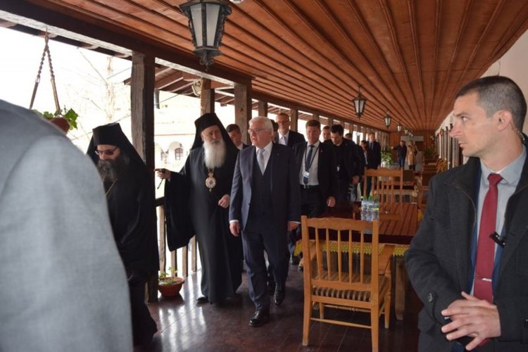 Германският президент посети Бачковския манастир, новият игумен Сионий встъпва в длъжност днес
