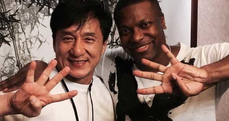 Джеки Чан и Крис Тъкър намекват за "Час пик 4"