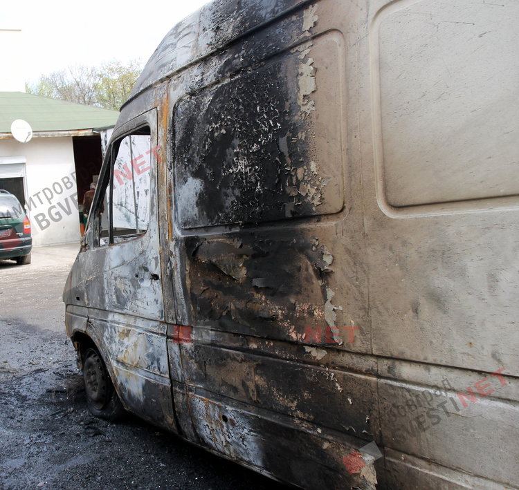 Изгорели бусове на паркинг в Димитровград