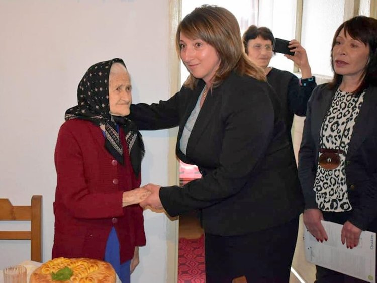 Баба Стойка от Малево стана на 100 години