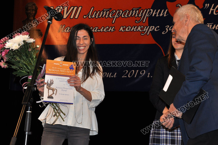 Вълко Марашев заслужи Паскалевата награда от "Южна пролет" в Хасково