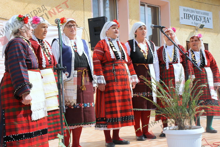 Изпънаха 15 метров трибагреник и възпяха жертвите на Априлското въстание в с. Бряст