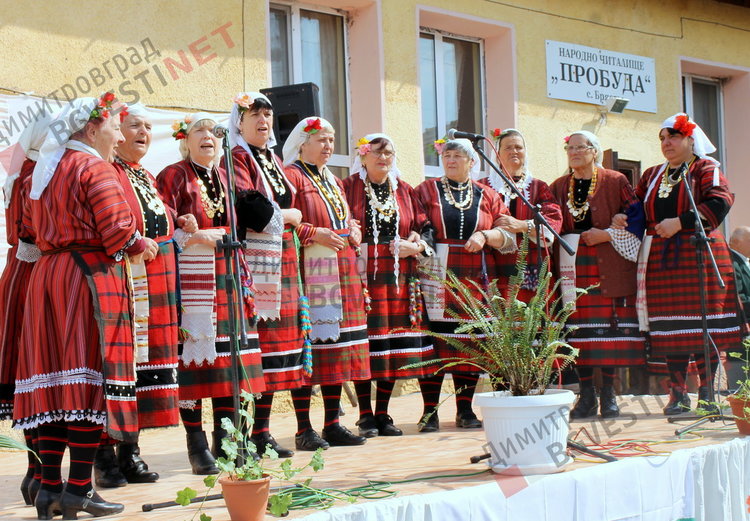 Изпънаха 15 метров трибагреник и възпяха жертвите на Априлското въстание в с. Бряст