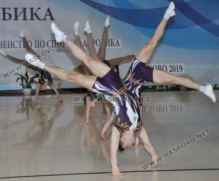 Хасково приветства шестима свои състезатели в Националния отбор по спортна аеробика