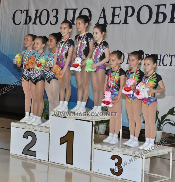 Хасково приветства шестима свои състезатели в Националния отбор по спортна аеробика