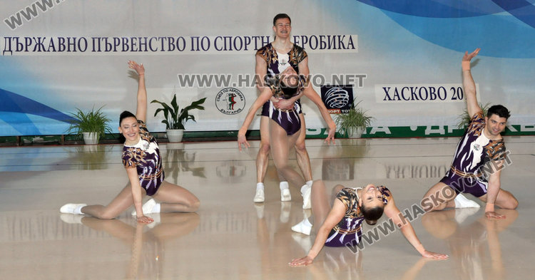 Хасково приветства шестима свои състезатели в Националния отбор по спортна аеробика