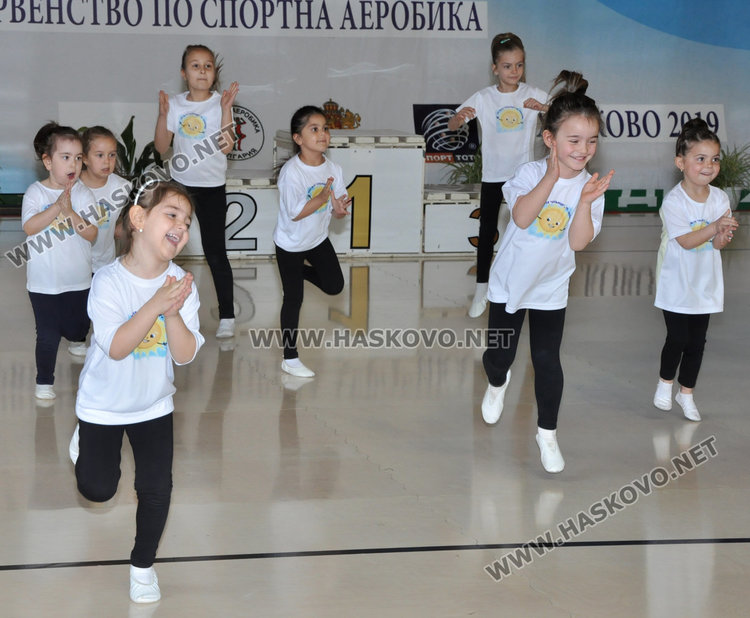 Хасково приветства шестима свои състезатели в Националния отбор по спортна аеробика