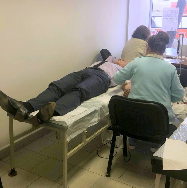 5 литра кръв бе резултата от кампанията на MГЕРБ за кръводаряване