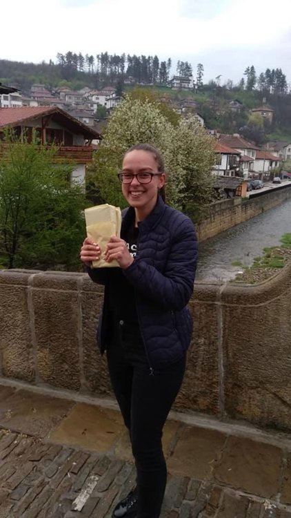 Александра Заимова лауреат от национална олимпиада по гражданско образование