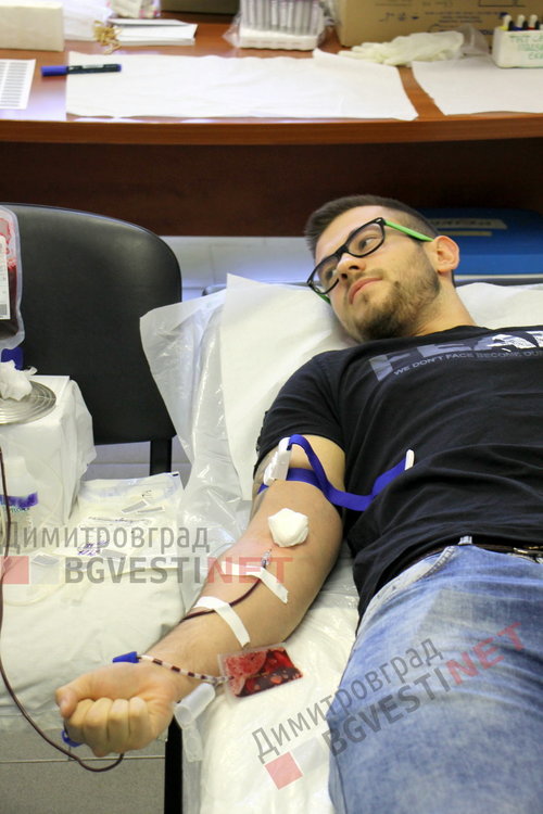 5 литра кръв бе резултата от кампанията на MГЕРБ за кръводаряване