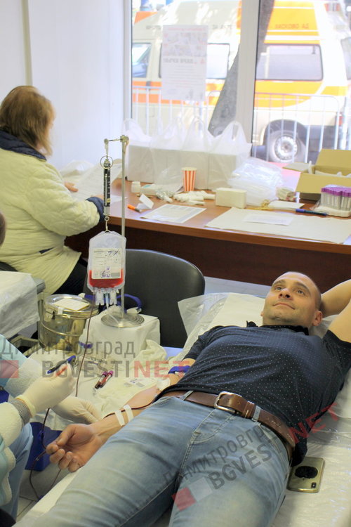 5 литра кръв бе резултата от кампанията на MГЕРБ за кръводаряване