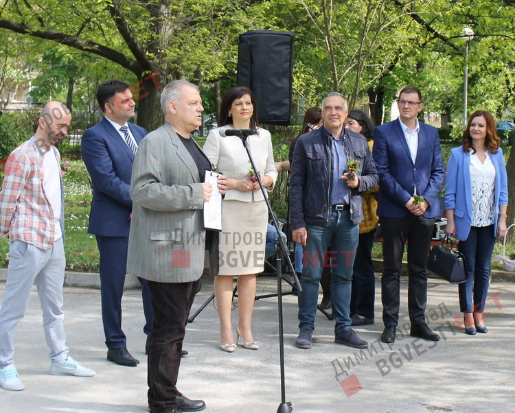 ГЕРБ, БСП и ВОЛЯ се обединиха за изграждането на чешма в чест на дарителите – „Дари живот“ – ВИДЕО